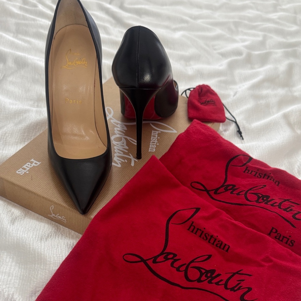Christian Louboutin Classic Black Heels